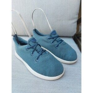 Allbirds Smallbirds Wool Runner Blue machine washable Youth Size 13